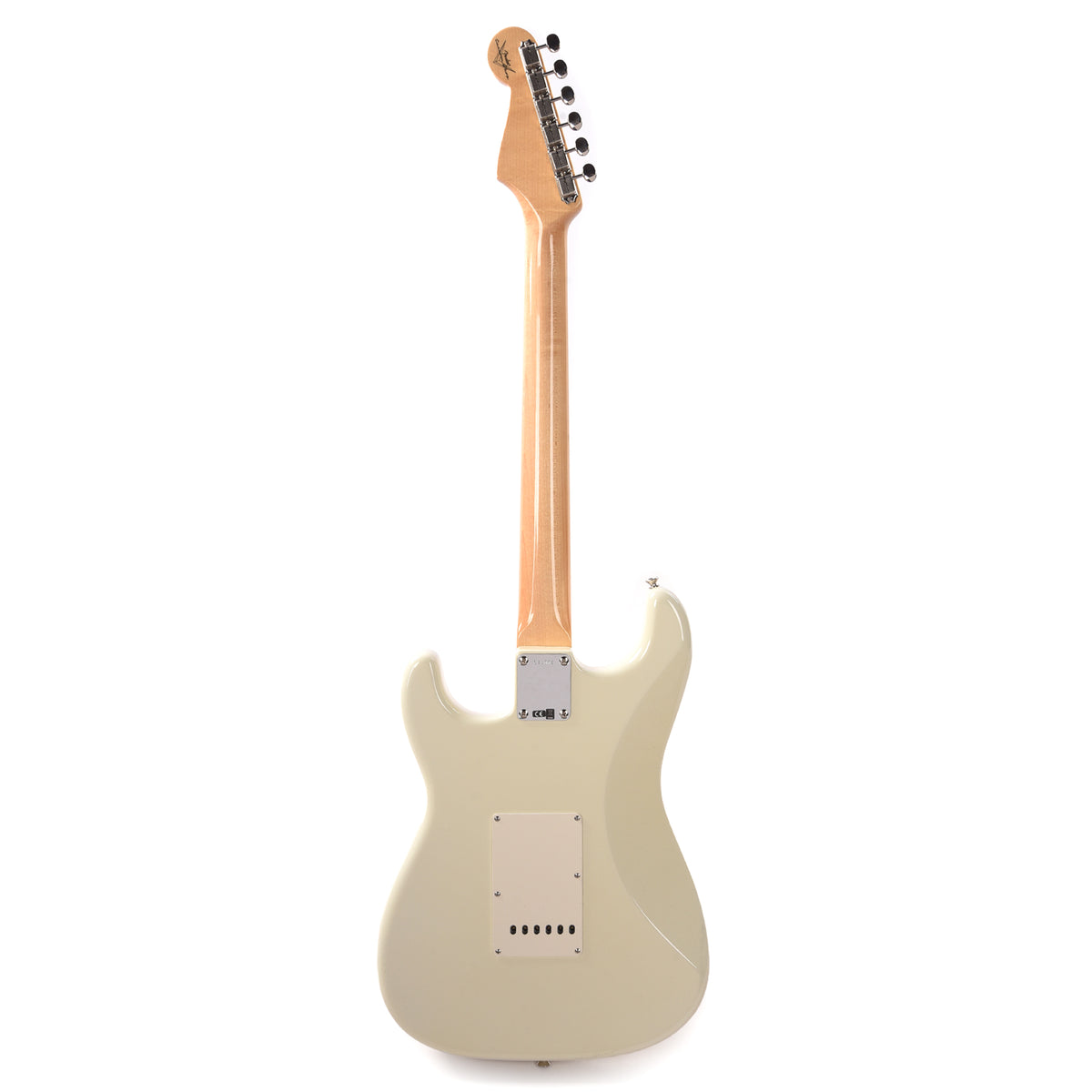 Fender Custom Shop Limited Edition 1964 L-Series Stratocaster NOS Super Aged Olympic White Electric Guitars / Solid Body