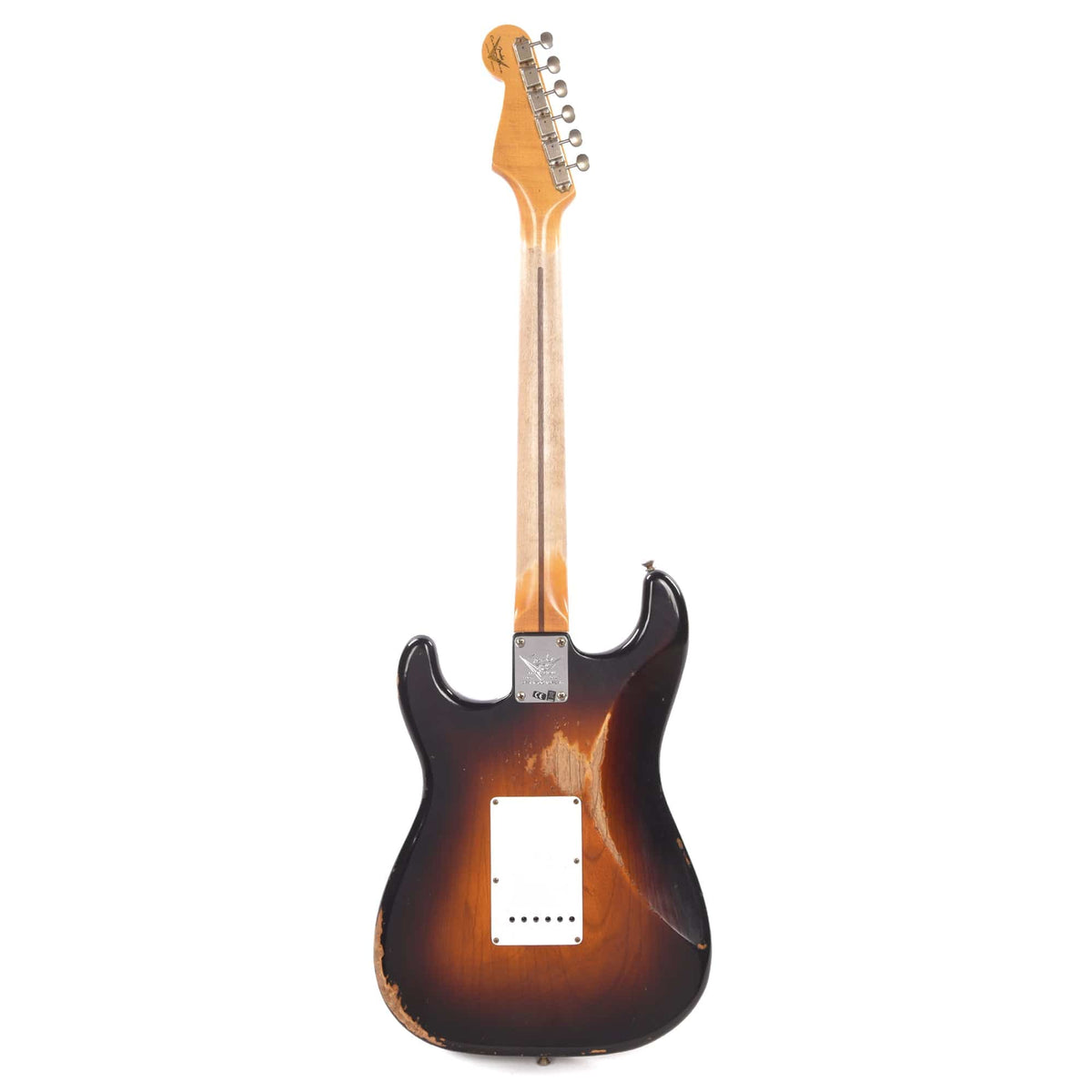 Fender Custom Shop Limited Edition 70th Anniversary 1954 Stratocaster Heavy Relic Wide-Fade 2-Color Sunburst Electric Guitars / Solid Body