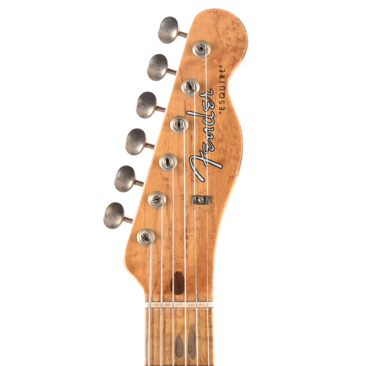 Fender Custom Shop Limited Edition Red Hot Esquire Relic Super Faded Aged Candy Apple Red Electric Guitars / Solid Body