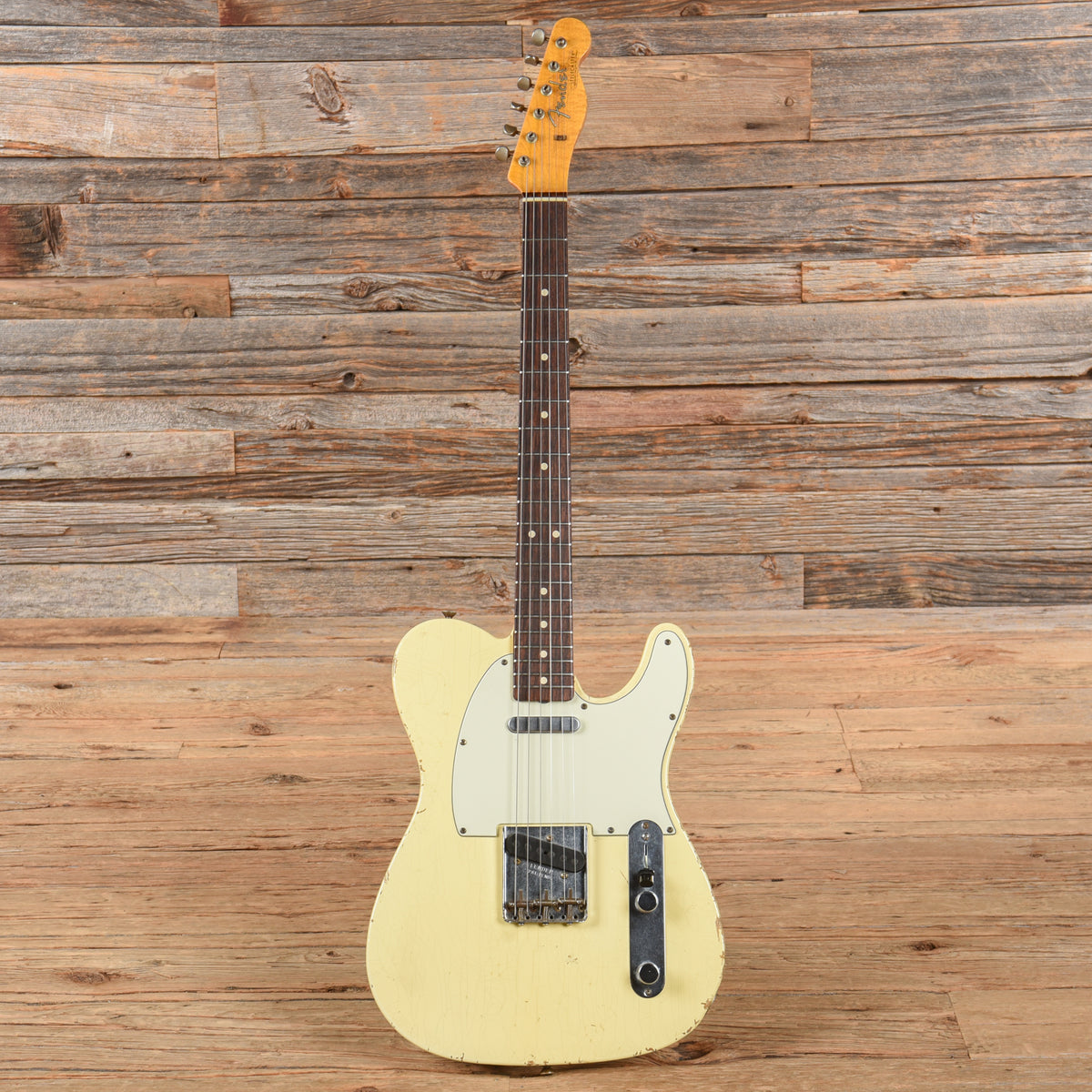 Fender Custom Shop LTD '64 Telecaster Relic Aged White 2009 Electric Guitars / Solid Body