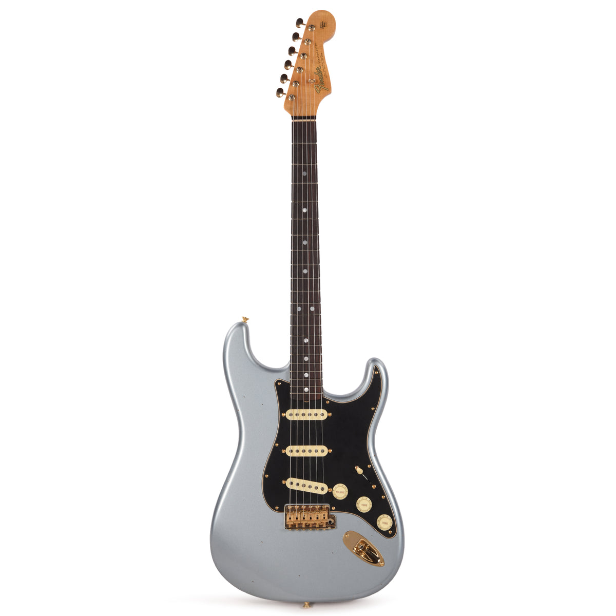 Fender Custom Shop LTD '65 Dual-Mag Stratocaster Journeyman Relic w/Closet Classic Aged Blue Ice Metallic Electric Guitars / Solid Body