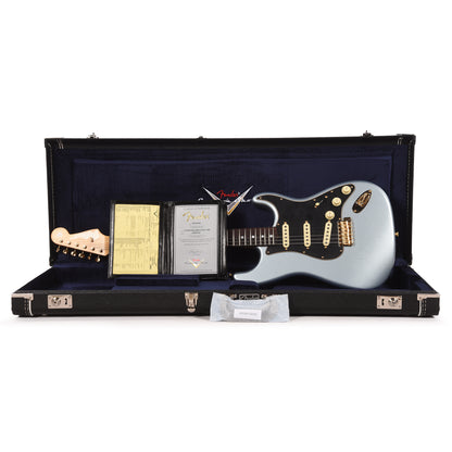 Fender Custom Shop LTD '65 Dual-Mag Stratocaster Journeyman Relic w/Closet Classic Aged Blue Ice Metallic Electric Guitars / Solid Body