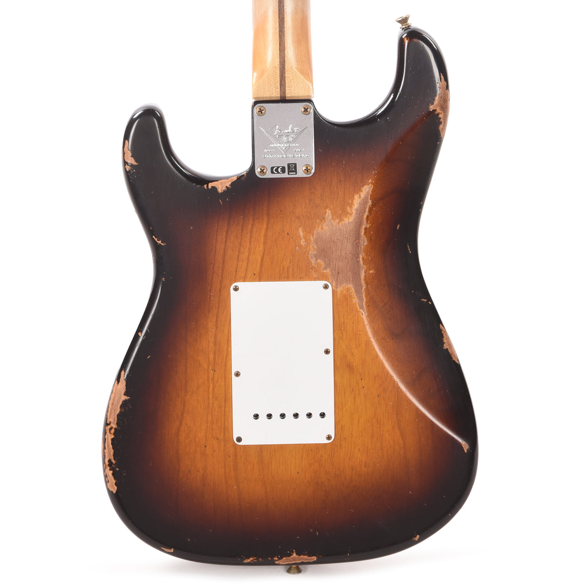 Fender Custom Shop LTD 70th Anniversary 1954 Stratocaster Heavy Relic Wide Fade 2-Color Sunburst Electric Guitars / Solid Body