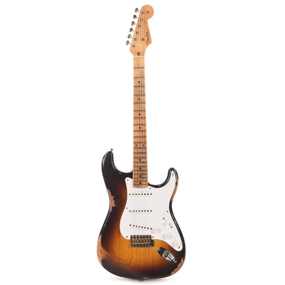 Fender Custom Shop LTD 70th Anniversary 1954 Stratocaster Heavy Relic Wide Fade 2-Color Sunburst Electric Guitars / Solid Body