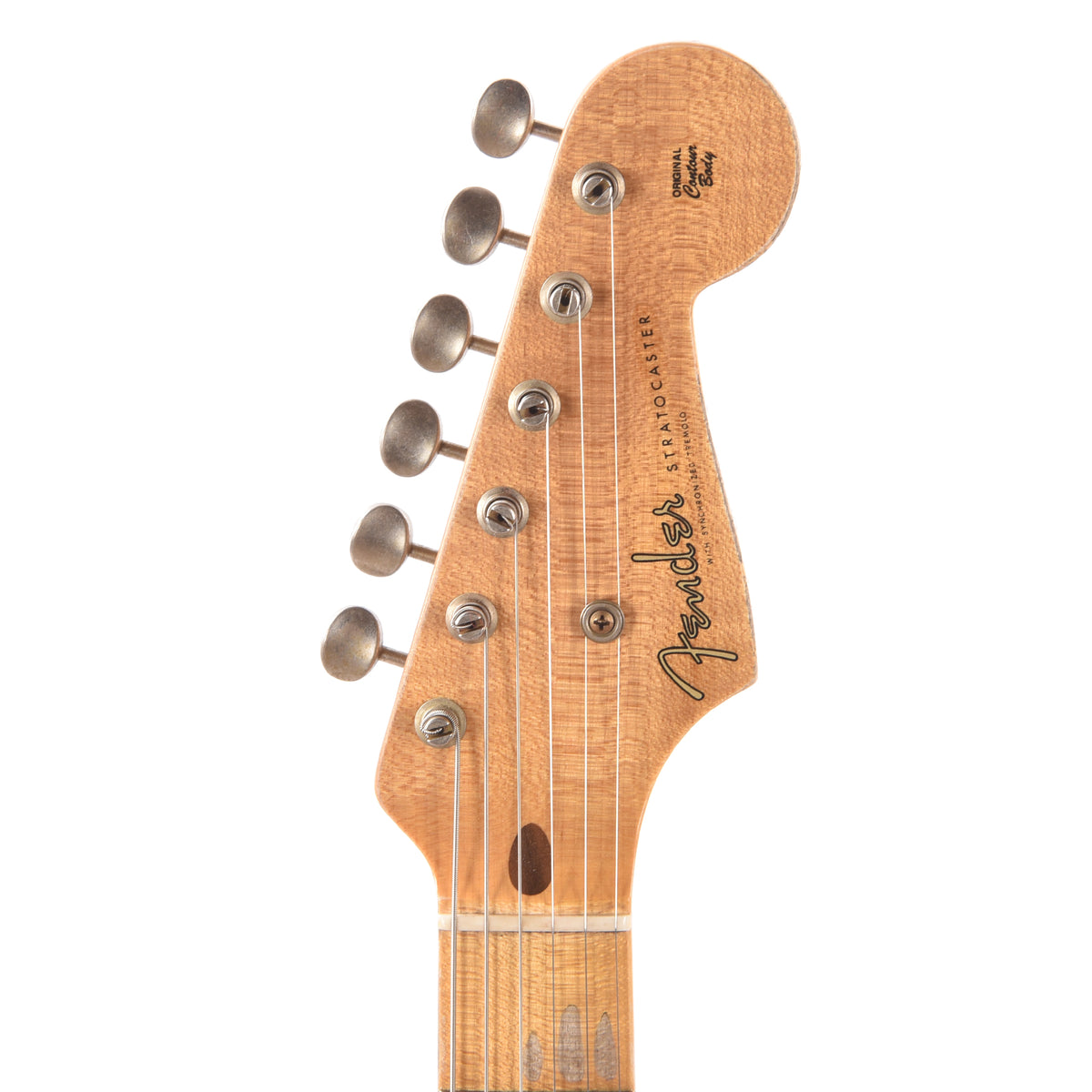 Fender Custom Shop LTD 70th Anniversary 1954 Stratocaster Heavy Relic Wide Fade 2-Color Sunburst Electric Guitars / Solid Body