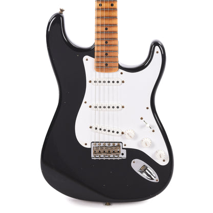 Fender Custom Shop LTD 70th Anniversary 1954 Stratocaster Journeyman Relic Black Electric Guitars / Solid Body