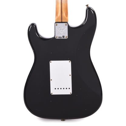 Fender Custom Shop LTD 70th Anniversary 1954 Stratocaster Journeyman Relic Black Electric Guitars / Solid Body