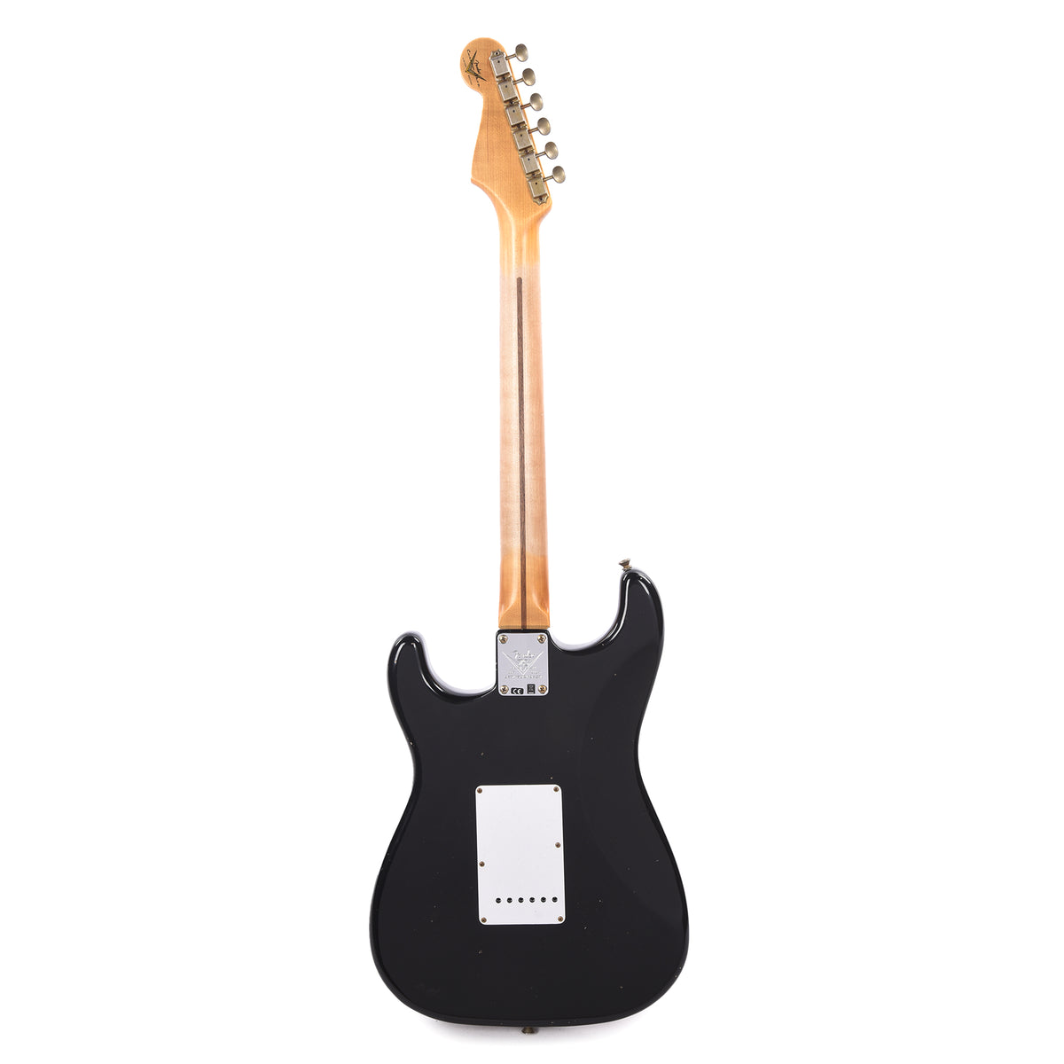 Fender Custom Shop LTD 70th Anniversary 1954 Stratocaster Journeyman Relic Black Electric Guitars / Solid Body