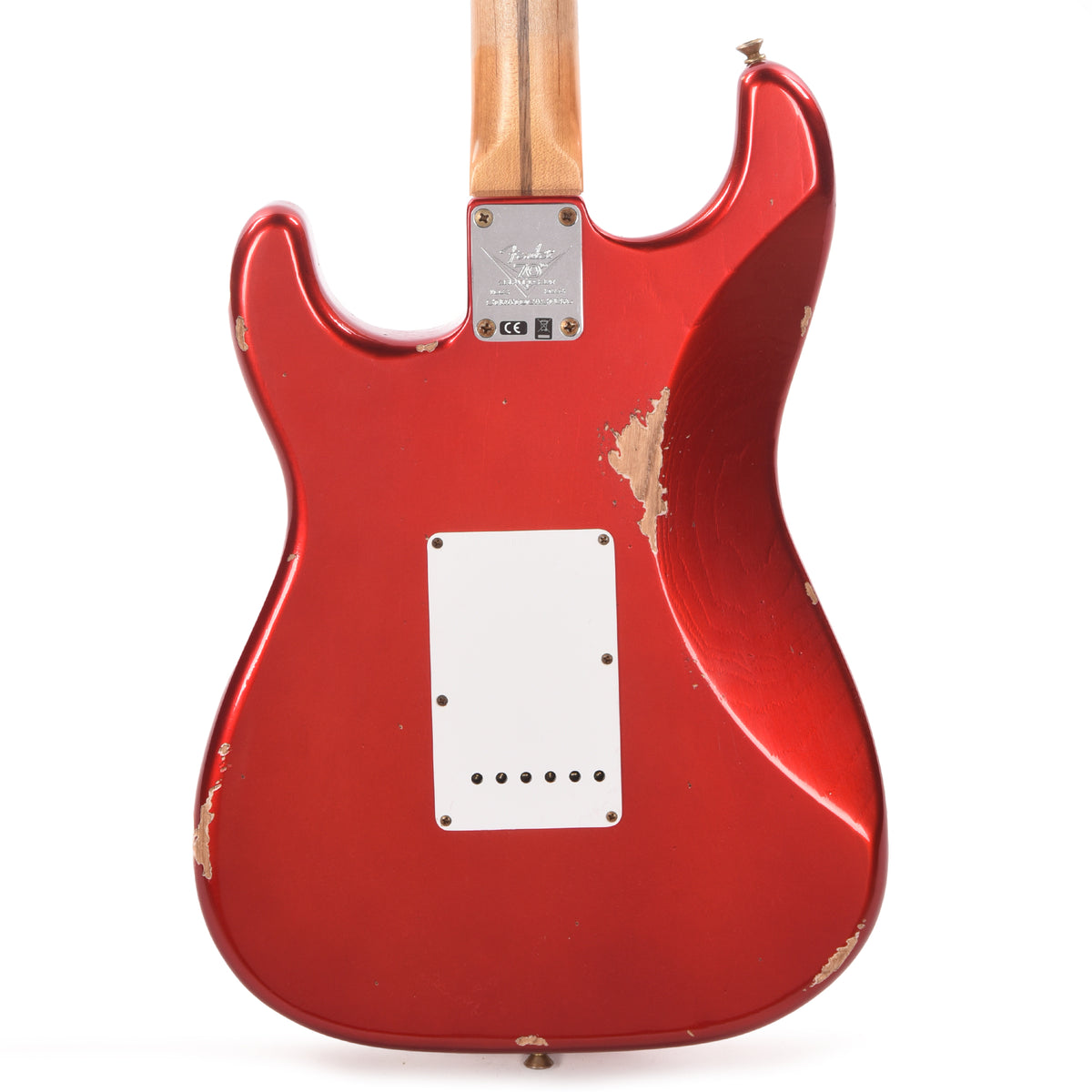 Fender Custom Shop LTD 70th Anniversary 1954 Stratocaster Relic Candy Apple Red Electric Guitars / Solid Body