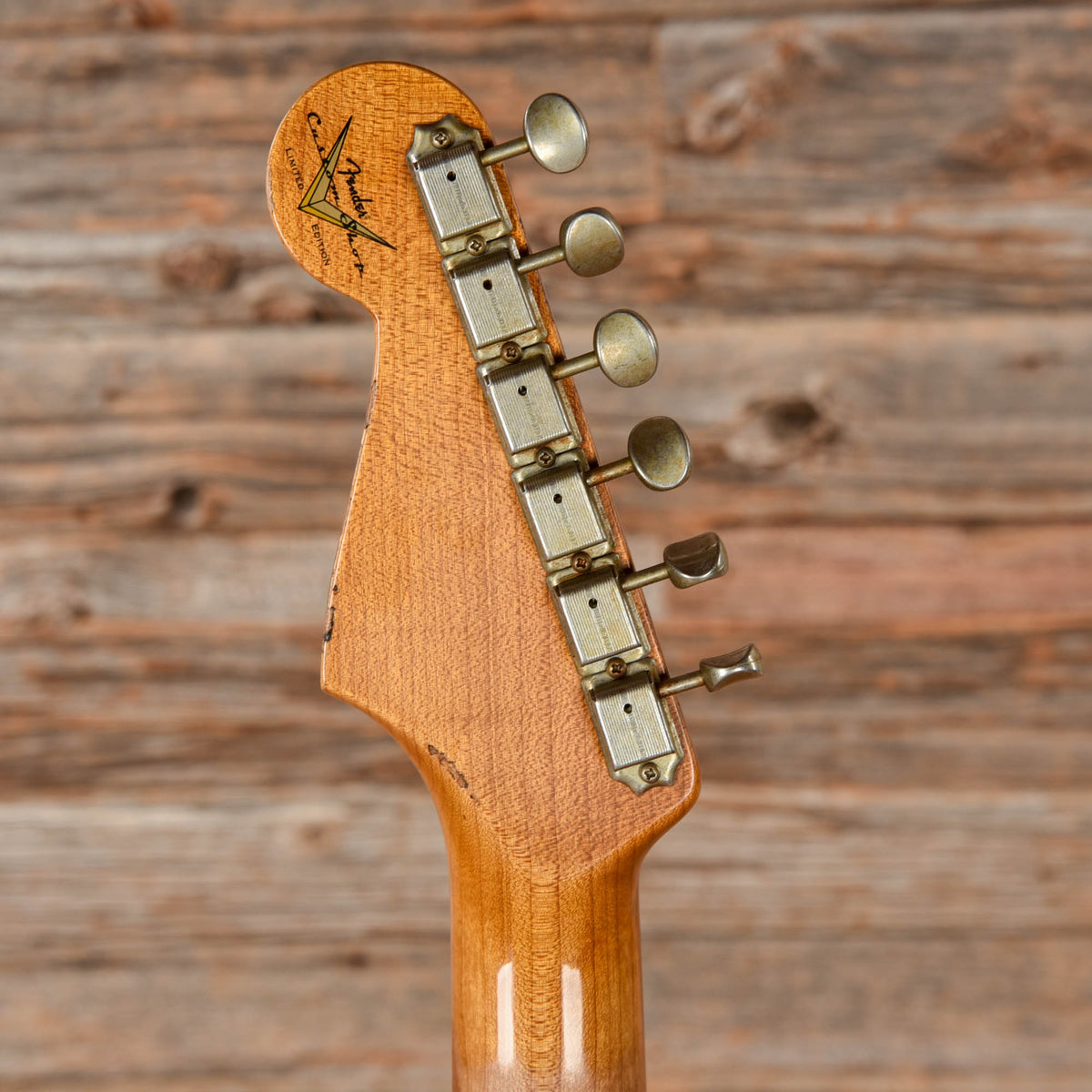Fender Custom Shop LTD Roasted 61 Stratocaster Super Heavy Relic Black Over 3-Tone Sunburst 2023 Electric Guitars / Solid Body