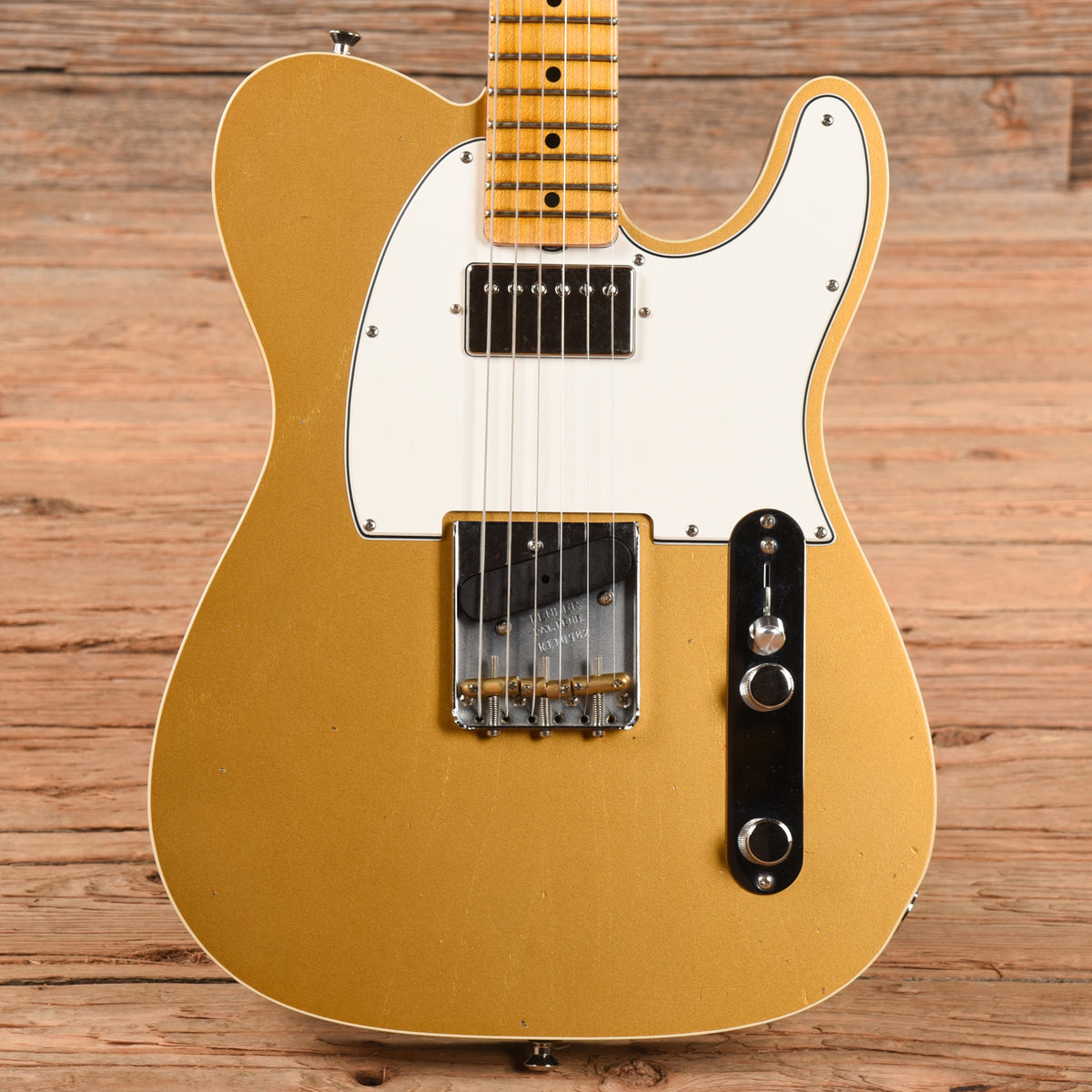 Fender Custom Shop Post Modern Telecaster Journeyman Relic Gold 2021 Electric Guitars / Solid Body