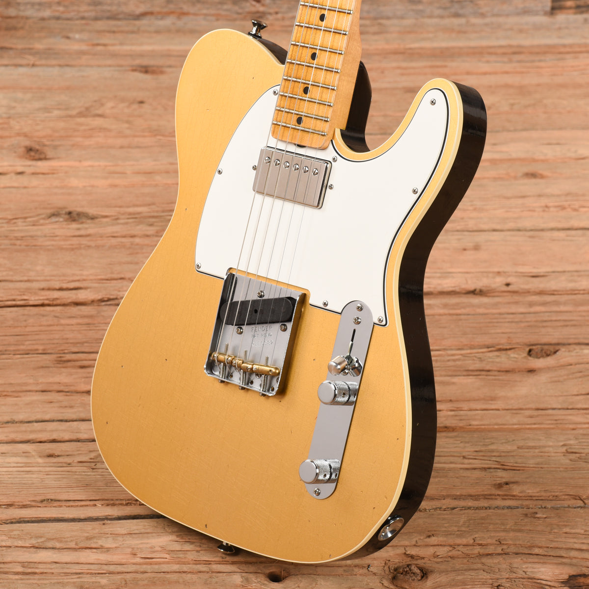 Fender Custom Shop Post Modern Telecaster Journeyman Relic Gold 2021 Electric Guitars / Solid Body