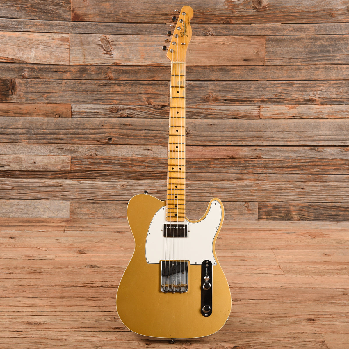 Fender Custom Shop Post Modern Telecaster Journeyman Relic Gold 2021 Electric Guitars / Solid Body