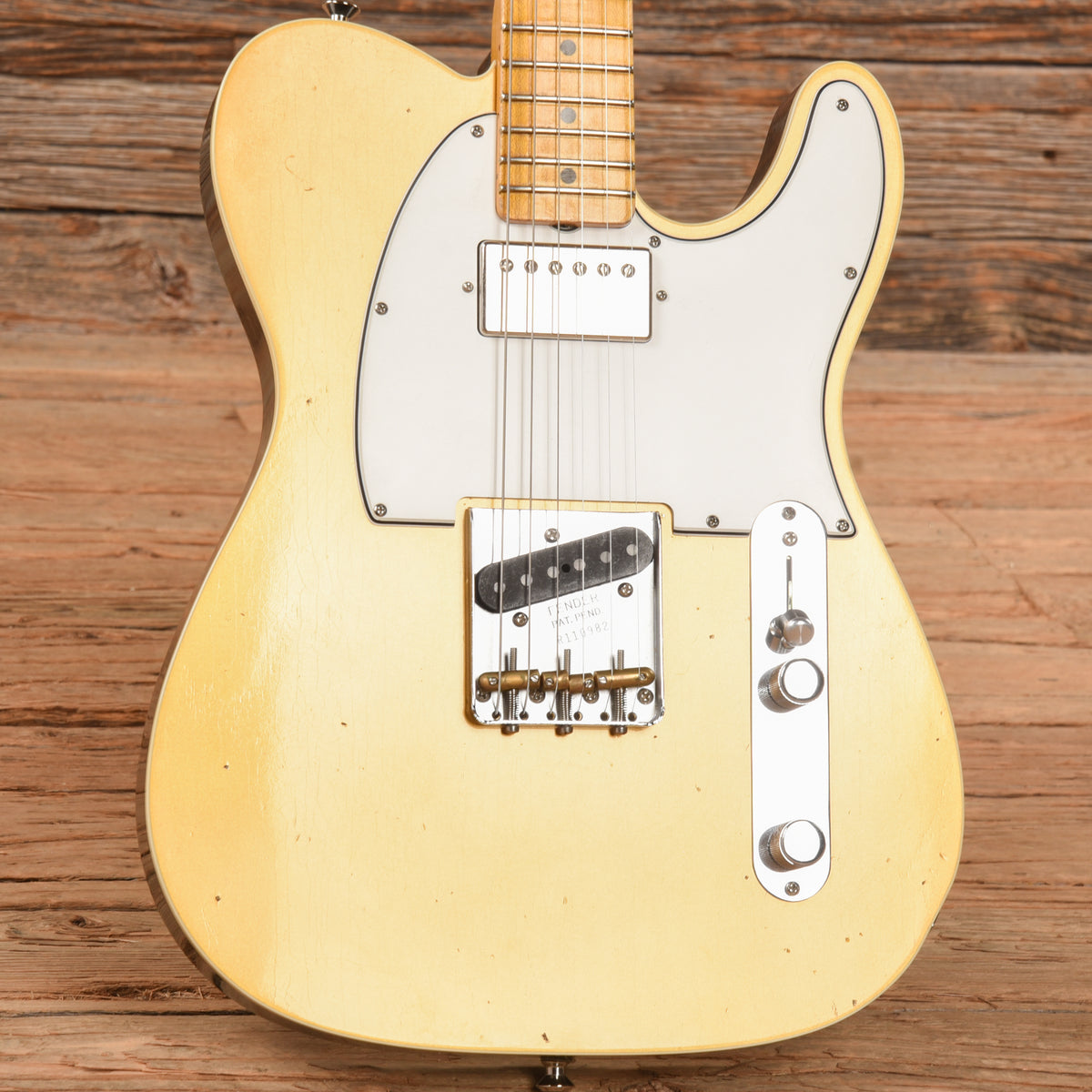 Fender Custom Shop Post Modern Telecaster Journeyman Relic Gold 2021 Electric Guitars / Solid Body