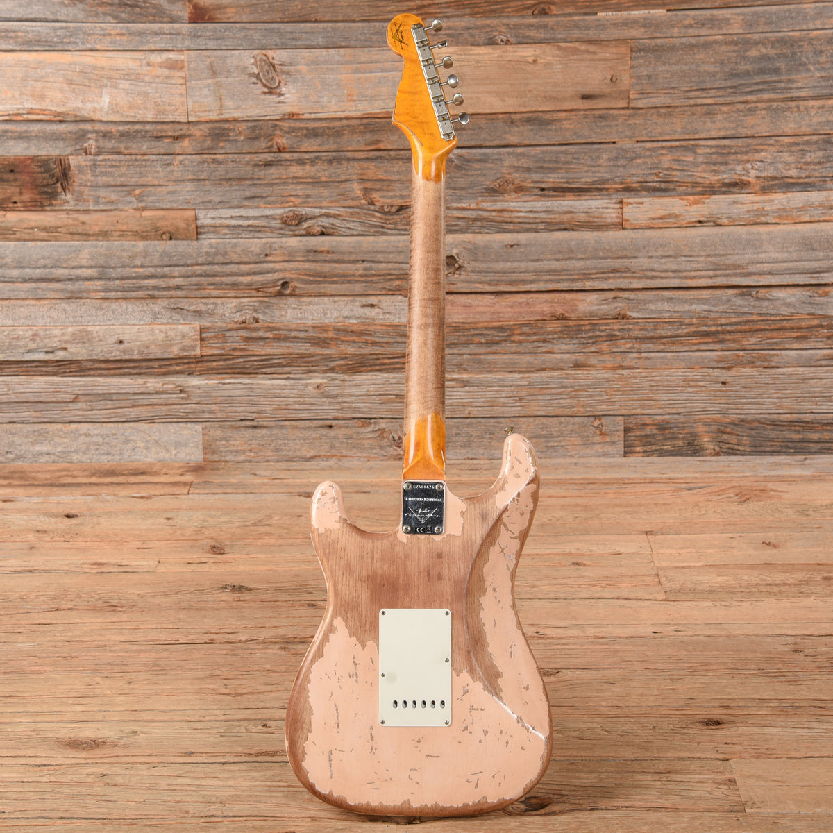 Fender Custom Shop Red Hot Stratocaster Super Heavy Relic Aged Faded Shell Pink 2023 Electric Guitars / Solid Body