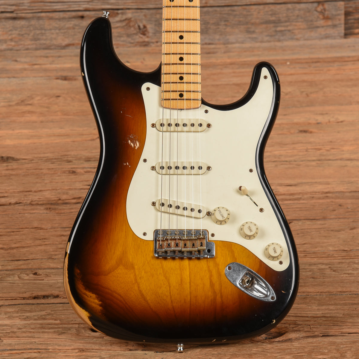 Fender Custom Shop Wildwood 10 '56 Stratocaster 2008, Sunburst Sunburst 2008 Electric Guitars / Solid Body