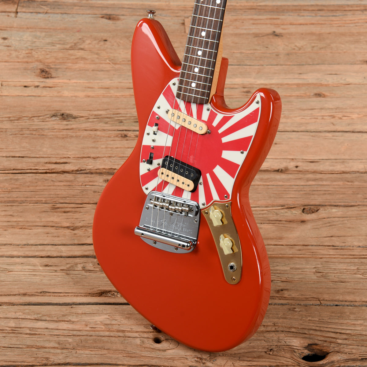 Fender Jag-Stang Fiesta Red 1997 Electric Guitars / Solid Body