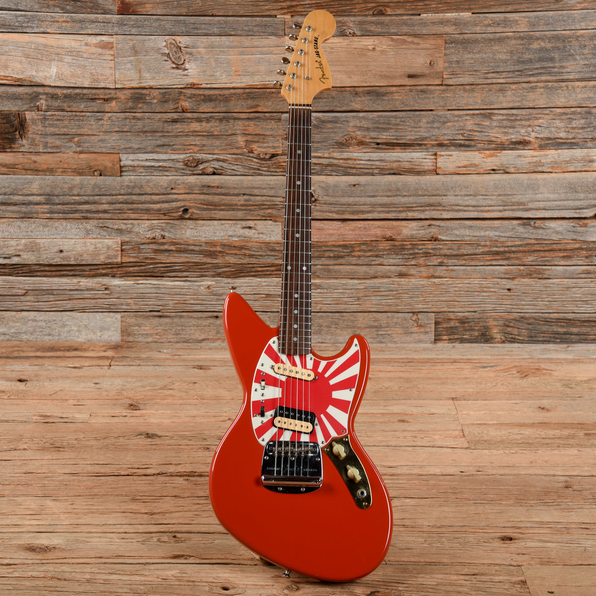 Fender Jag-Stang Fiesta Red 1997 Electric Guitars / Solid Body