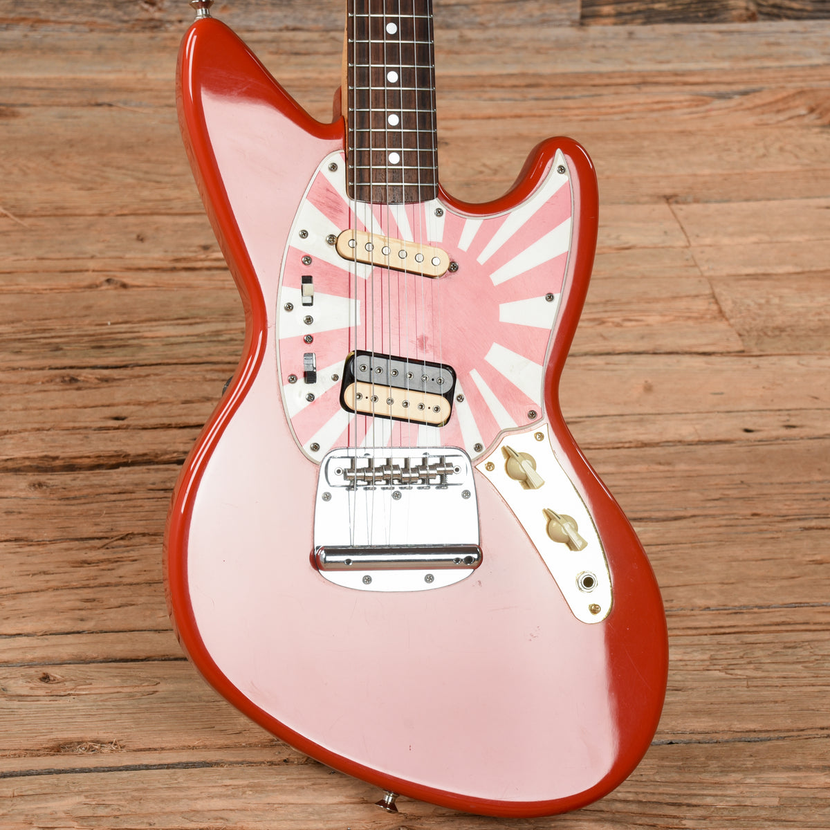 Fender Jag-Stang Fiesta Red 1997 Electric Guitars / Solid Body