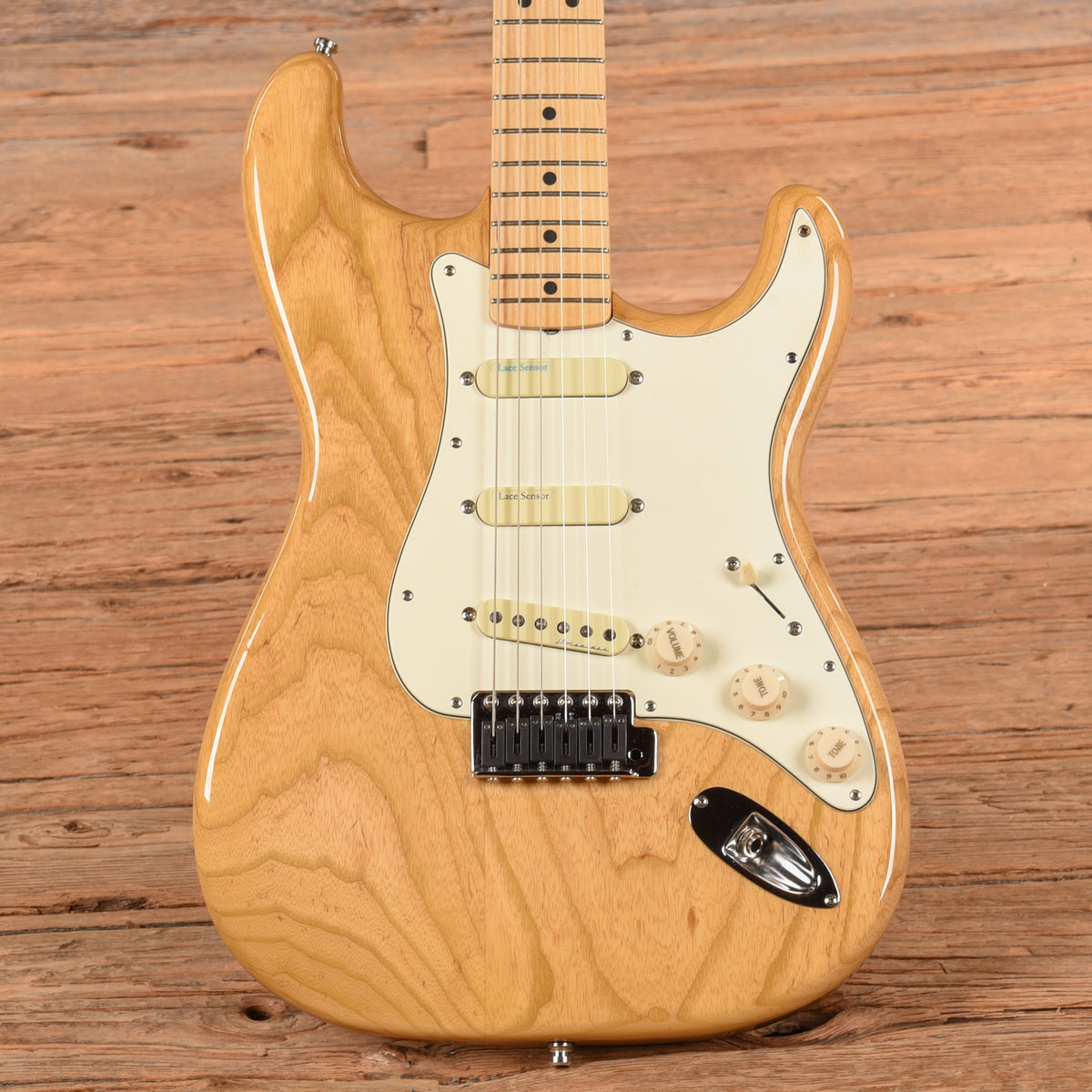 Fender MIJ Hybrid '68 Stratocaster Neck with Unknown Body Natural Electric Guitars / Solid Body