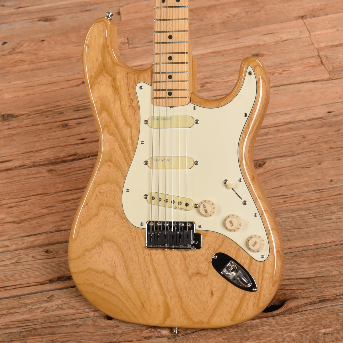 Fender MIJ Hybrid '68 Stratocaster Neck with Unknown Body Natural Electric Guitars / Solid Body