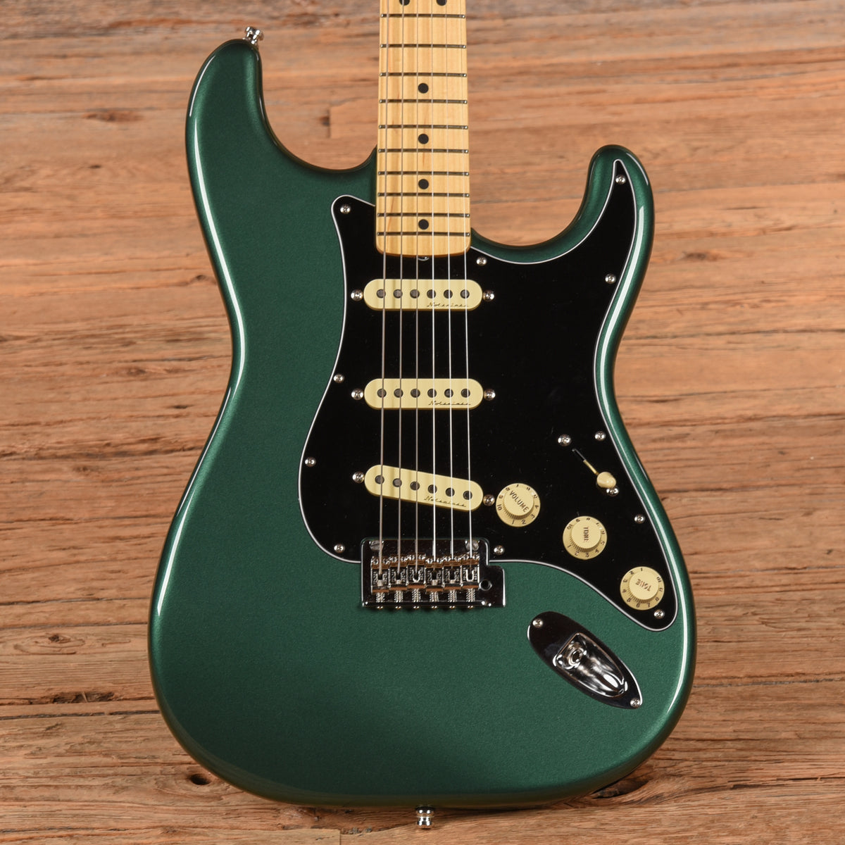 Fender MIJ Hybrid '68 Stratocaster Sherwood Green Metallic 2019 Electric Guitars / Solid Body