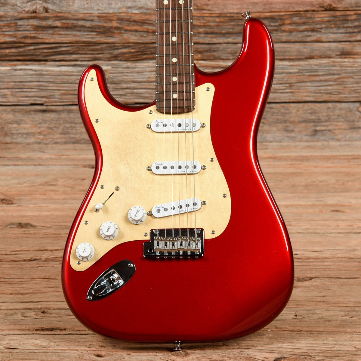 Fender Mod Shop Stratocaster Candy Apple Red 2016 LEFTY Electric Guitars / Solid Body