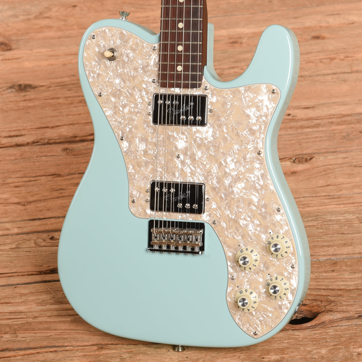 Fender Mod Shop Telecaster Deluxe Sonic Blue 2021 Electric Guitars / Solid Body