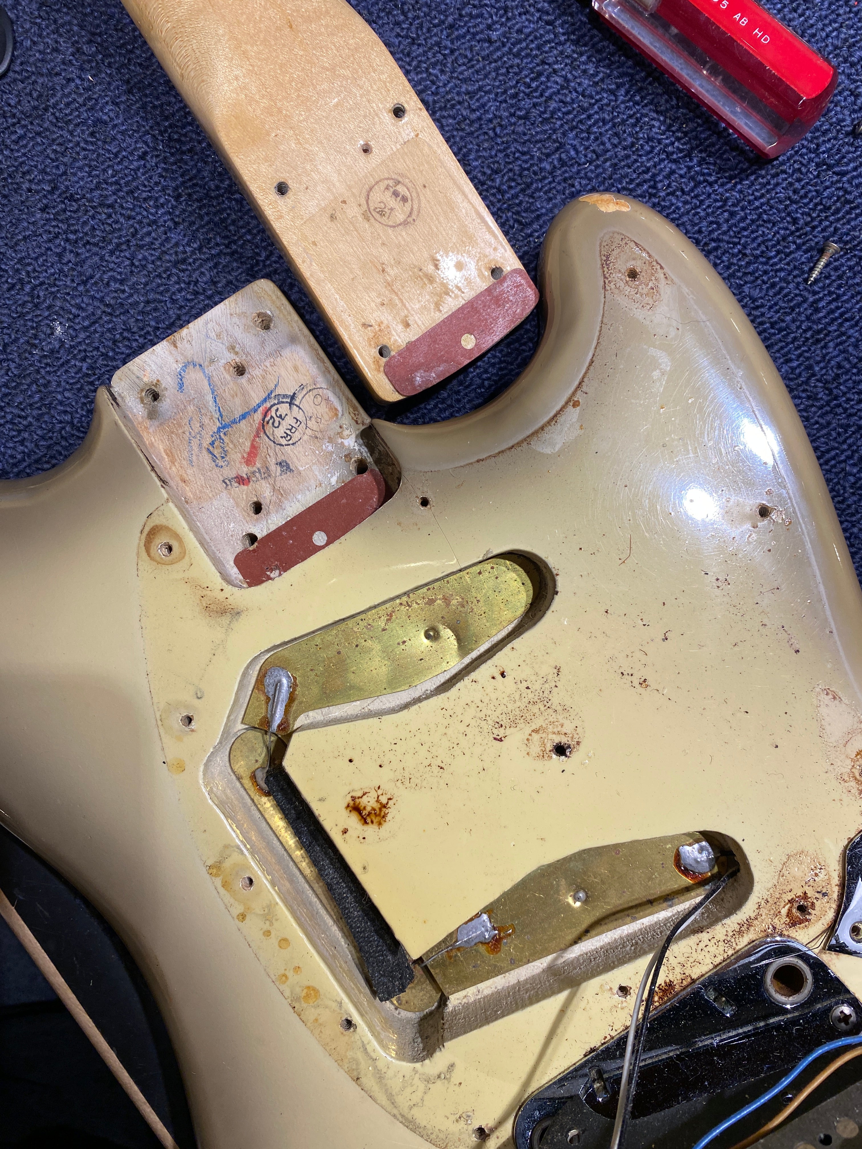 Fender Mustang Antigua 1978 Electric Guitars / Solid Body