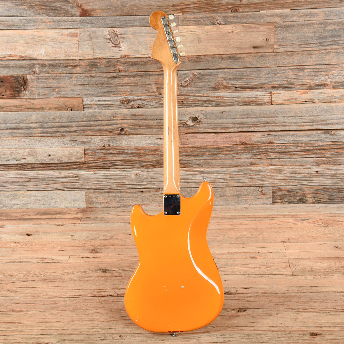 Fender Mustang Competition Orange Refin 1968 Electric Guitars / Solid Body