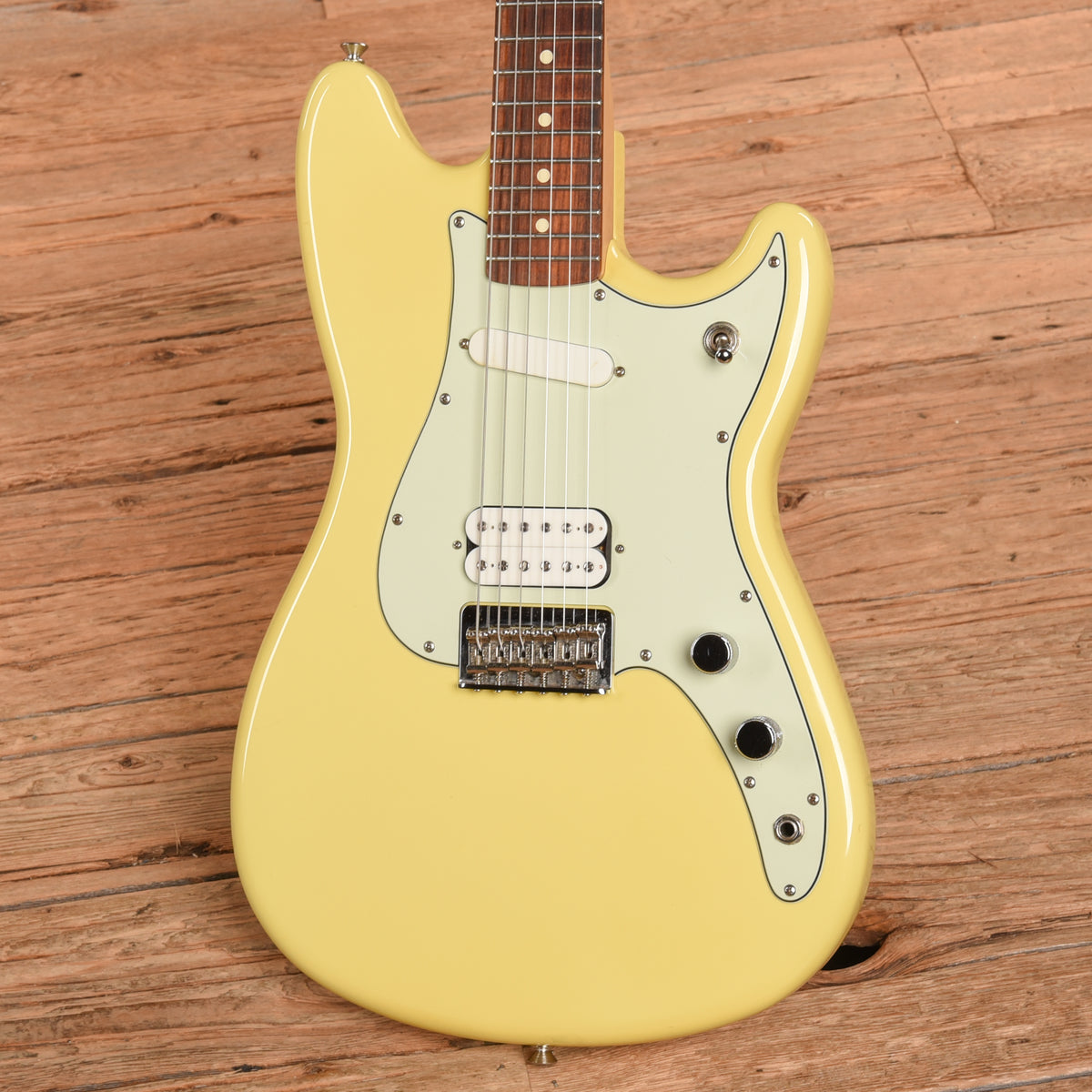 Fender Player Duo-Sonic HS Canary Diamond 2017 Electric Guitars / Solid Body