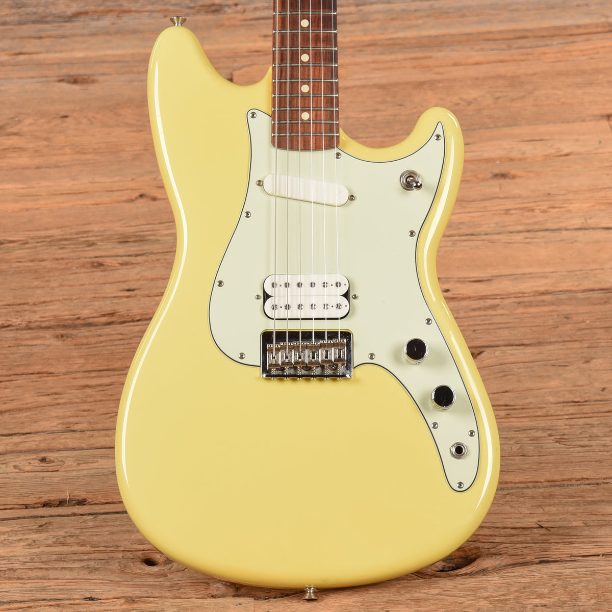 Fender Player Duo-Sonic HS Canary Diamond 2017 Electric Guitars / Solid Body