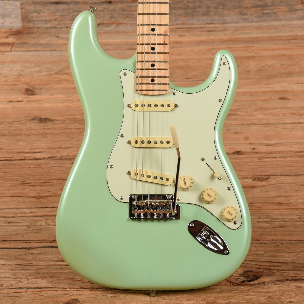 Fender Player Stratocaster Sea Foam Pearl 2022 Electric Guitars / Solid Body