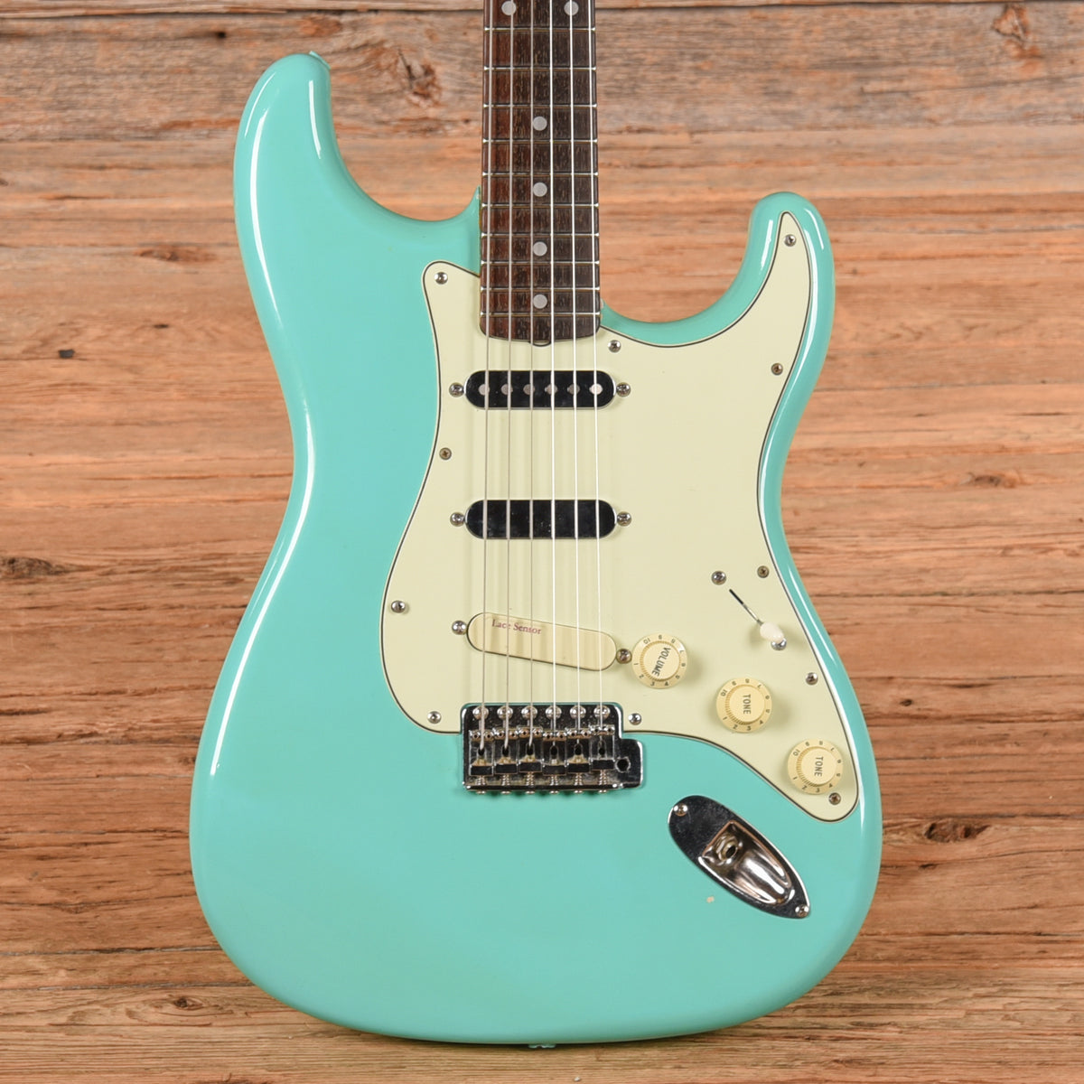 Fender ST72-55 Stratocaster Reissue MIJ Sea Foam Green Refin 1987 Electric Guitars / Solid Body