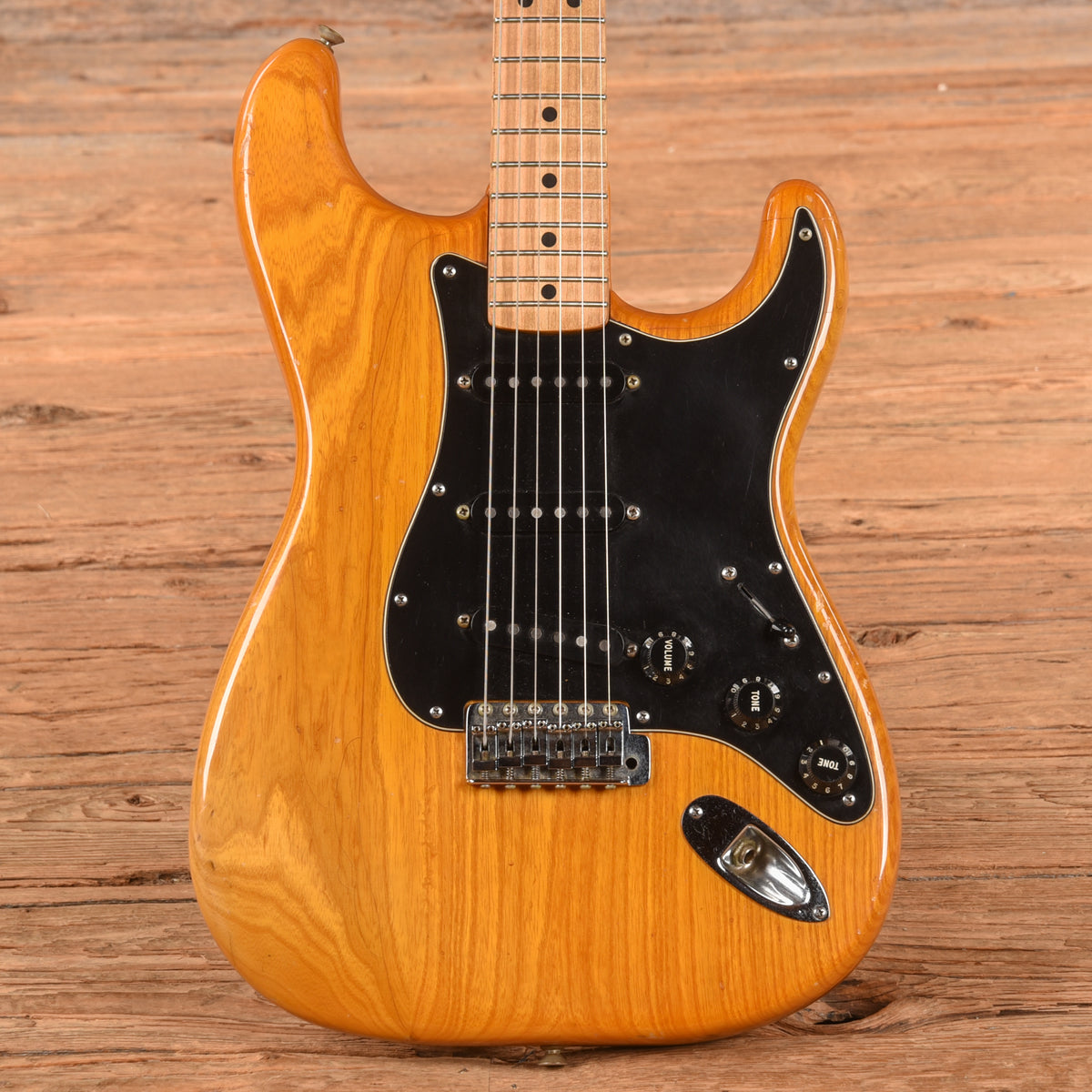 Fender Stratocaster Natural 1978 Electric Guitars / Solid Body