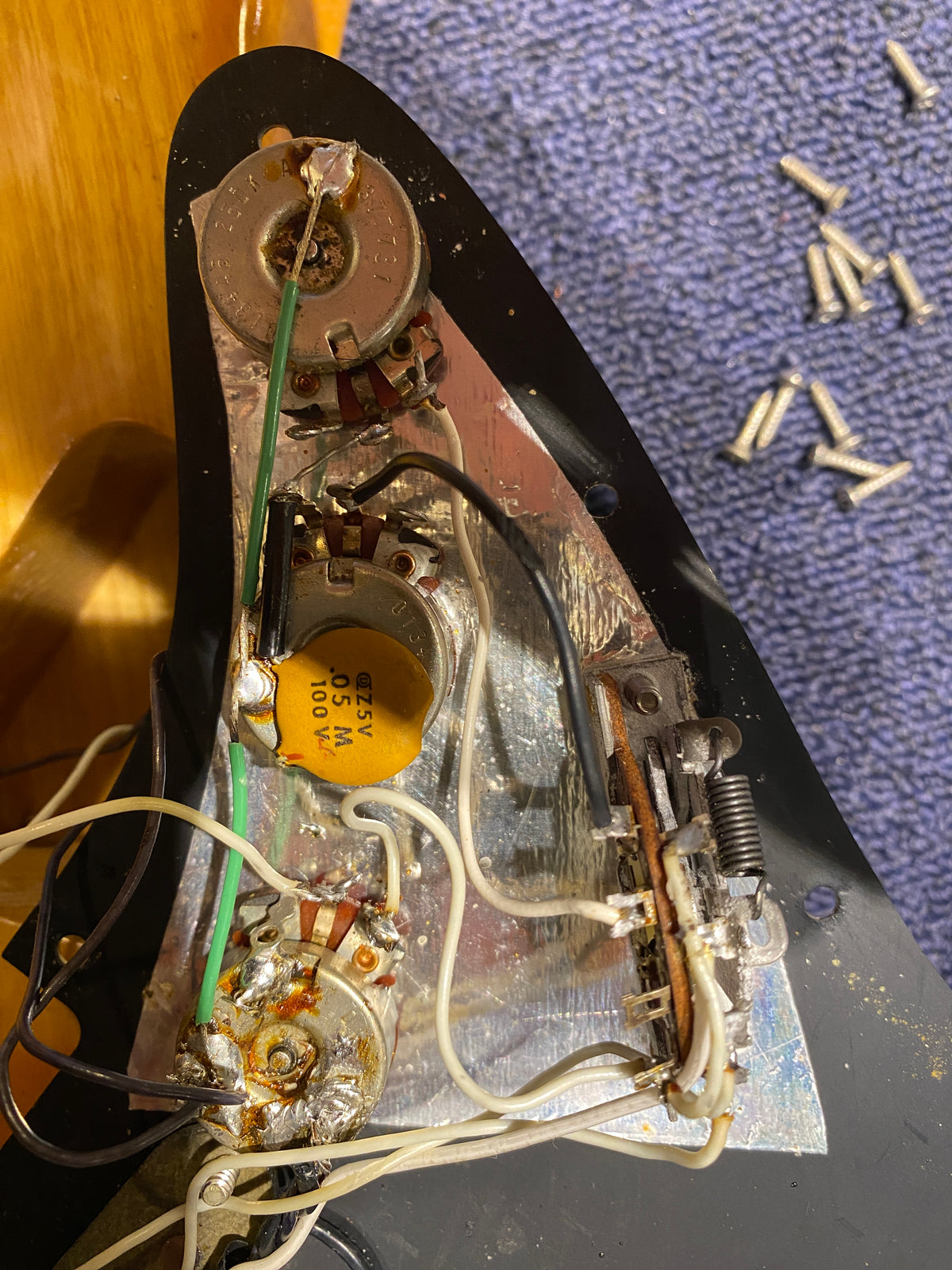 Fender Stratocaster Natural 1978 Electric Guitars / Solid Body