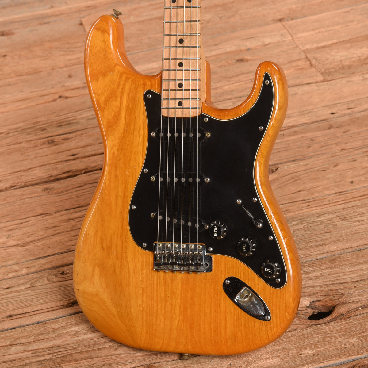 Fender Stratocaster Natural 1978 Electric Guitars / Solid Body