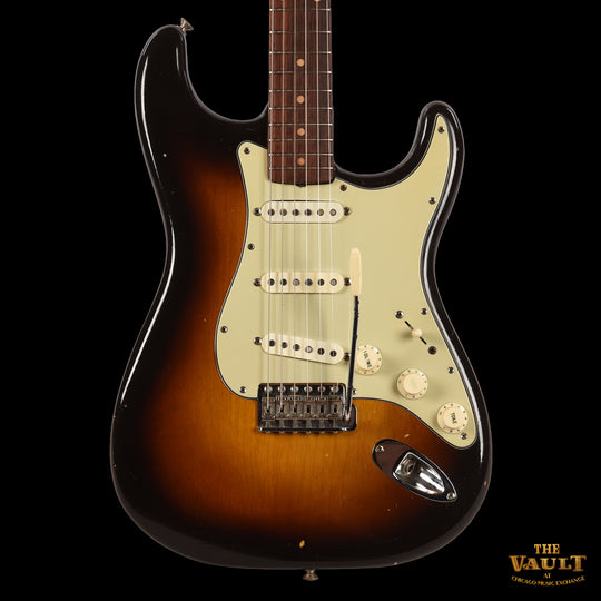 Fender Stratocaster Sunburst 1961 Electric Guitars / Solid Body
