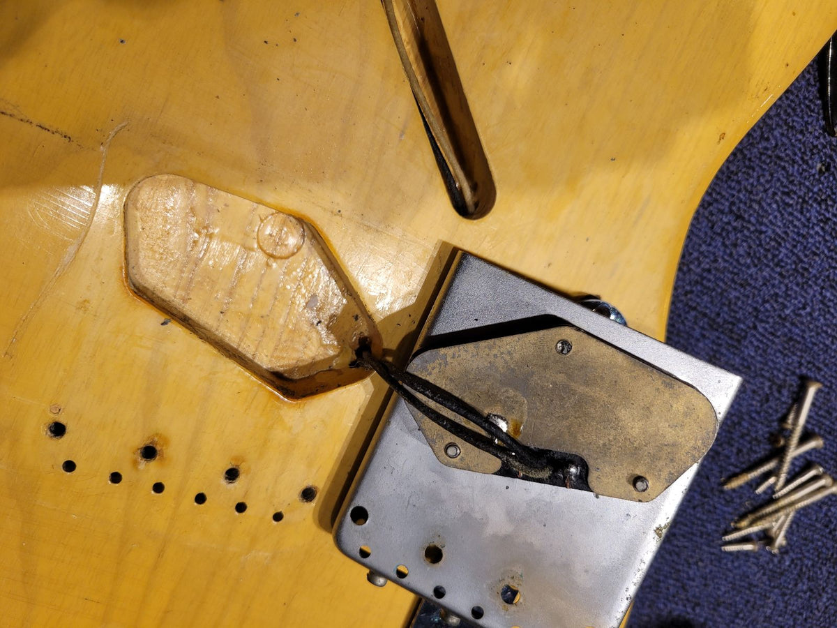 Fender Telecaster Blackguard Blonde 1952 Electric Guitars / Solid Body
