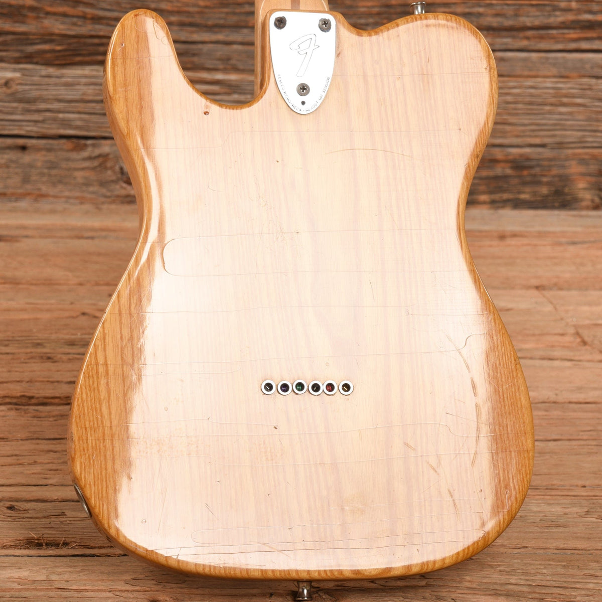 Fender Telecaster Custom Natural 1977 Electric Guitars / Solid Body