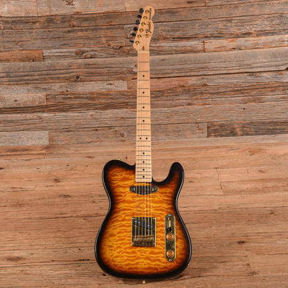Fender Telecaster MIJ Neck with Unknown Body Sunburst Electric Guitars / Solid Body