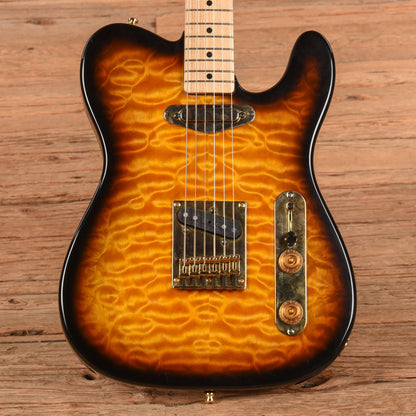 Fender Telecaster MIJ Neck with Unknown Body Sunburst Electric Guitars / Solid Body