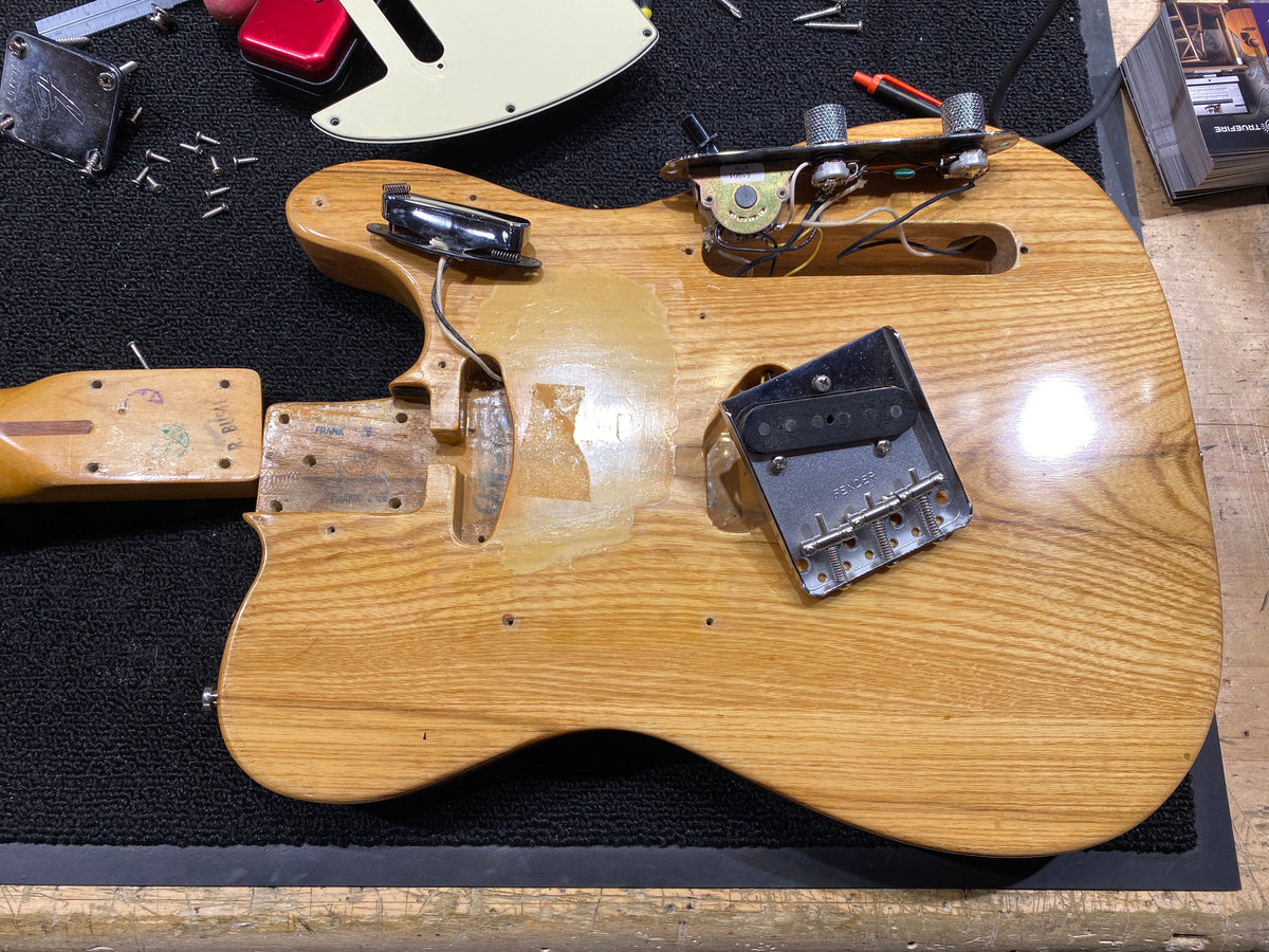 Fender Telecaster Natural 1974 Electric Guitars / Solid Body