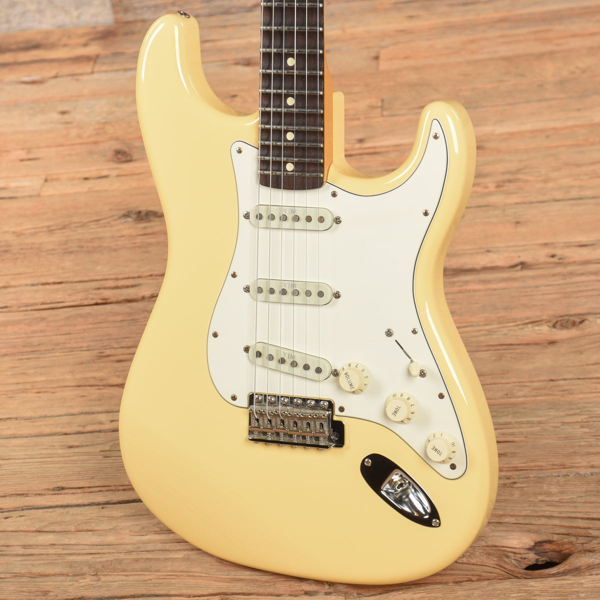 Fender Yngwie Malmsteen Signature Stratocaster Vintage White 2011 Electric Guitars / Solid Body