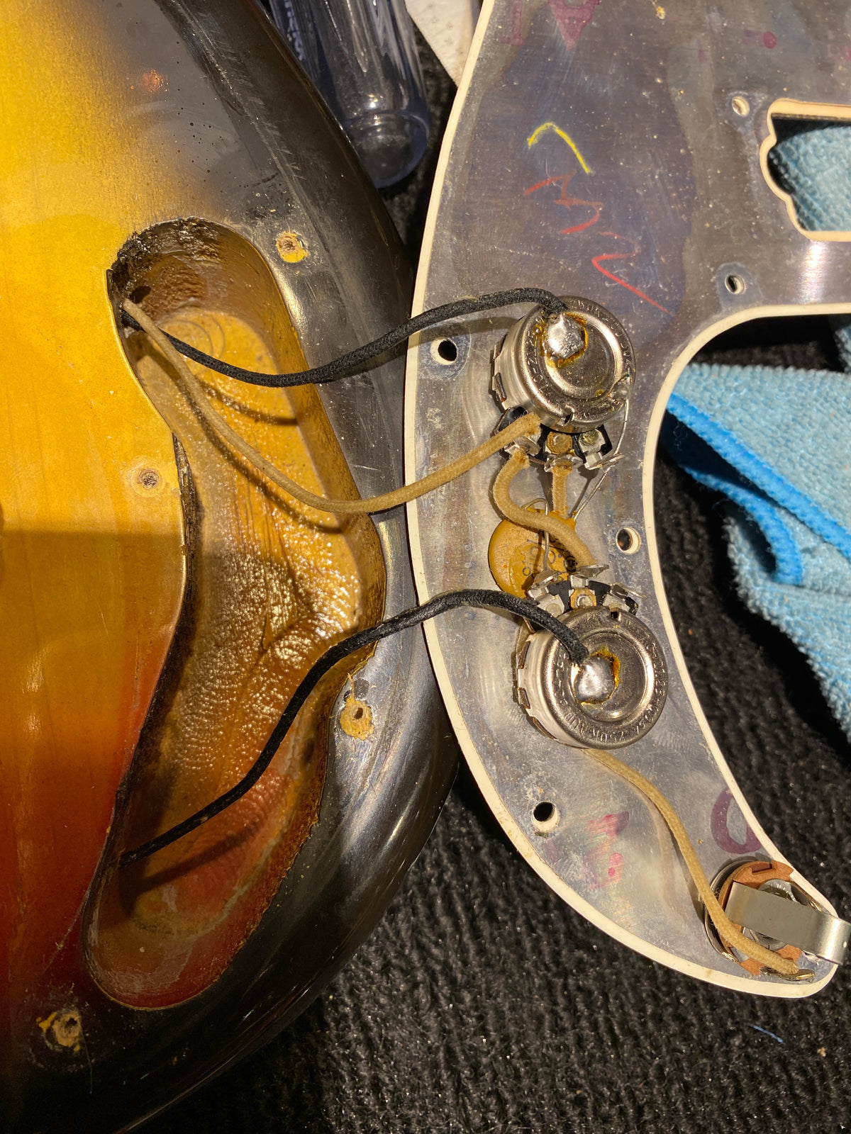 Fender Precision Bass Sunburst 1965 - Zac Brown