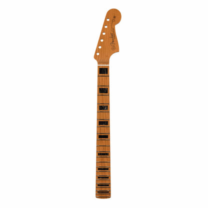 Fender Roasted Jazzmaster Neck, Block Inlays, 22 Medium Jumbo Frets, 9.5" Radius, Maple, Modern C Shape Parts / Amp Parts