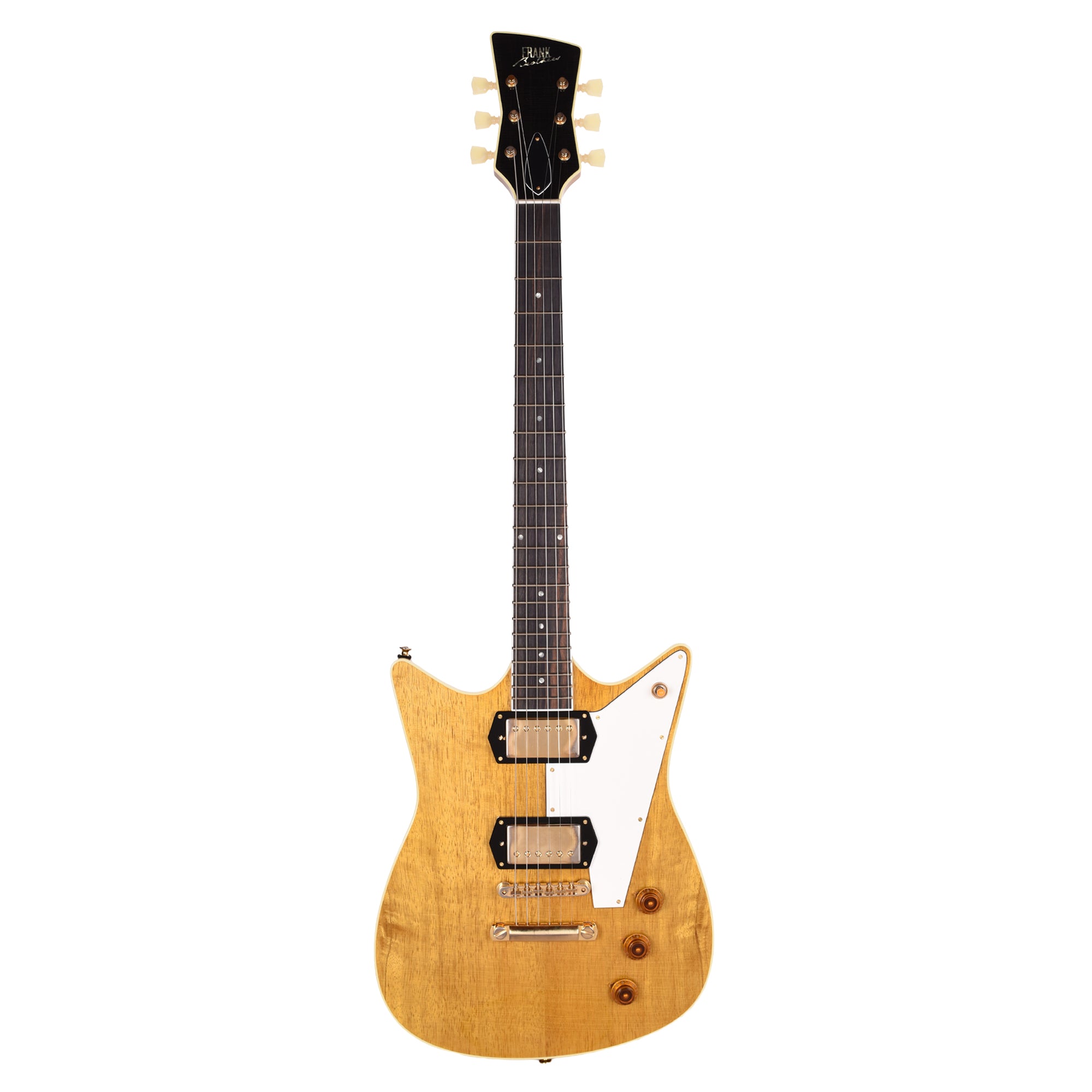 Frank Brothers Arcade One Korina Tinted Natural w/ V.O. Humbuckers Electric Guitars