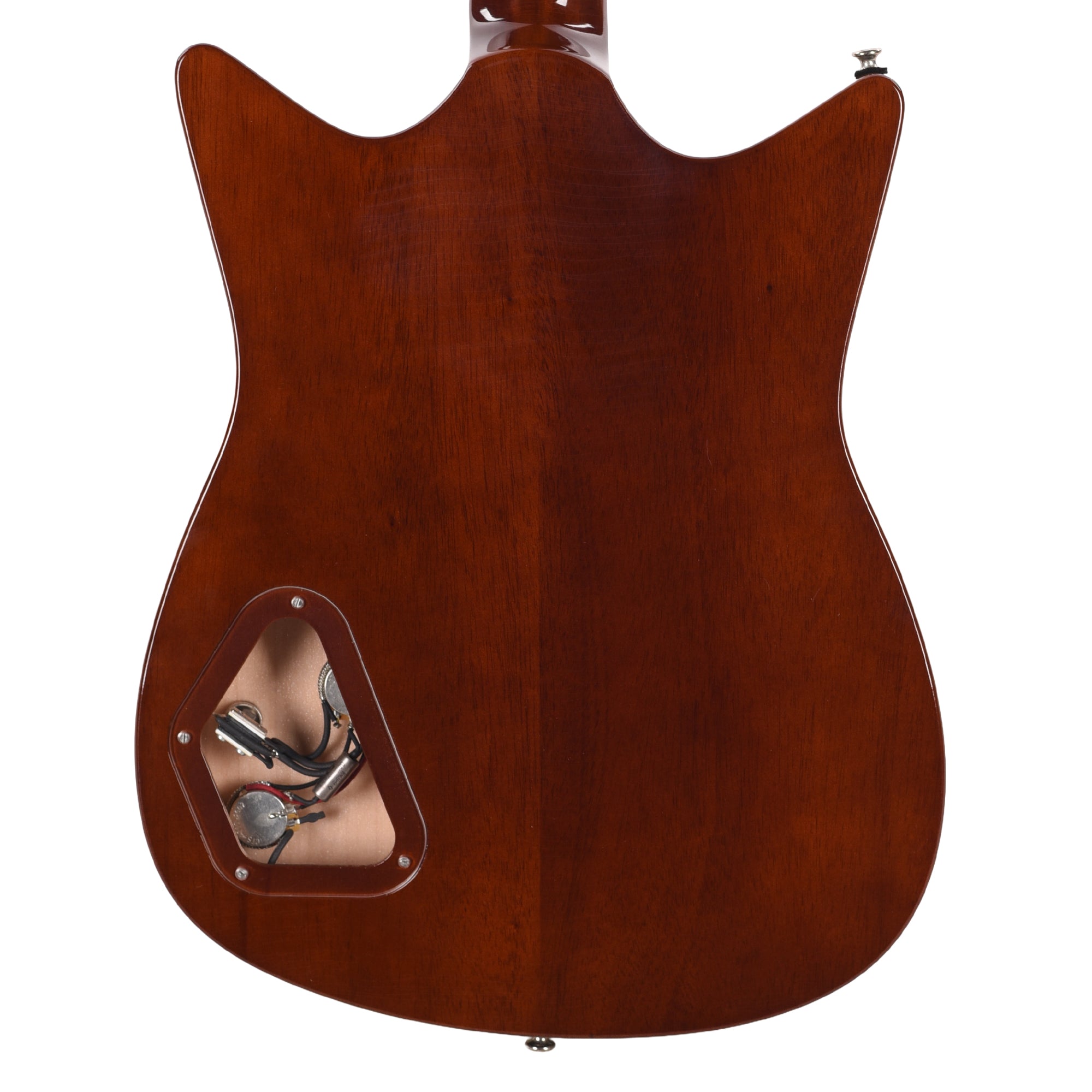 Frank Brothers Arcade Thinline Mahogany/Maple Oxblood w/ V.O. Humbuckers Electric Guitars