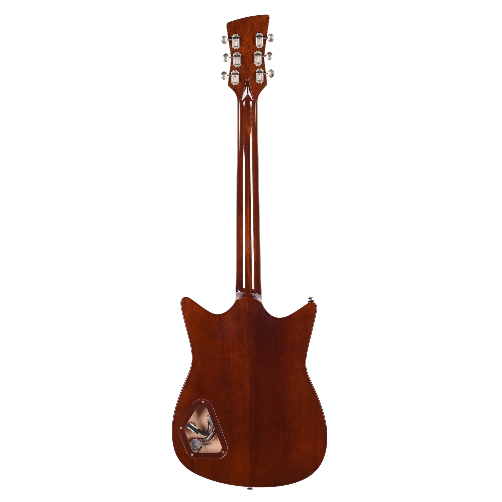 Frank Brothers Arcade Thinline Mahogany/Maple Oxblood w/ V.O. Humbuckers Electric Guitars