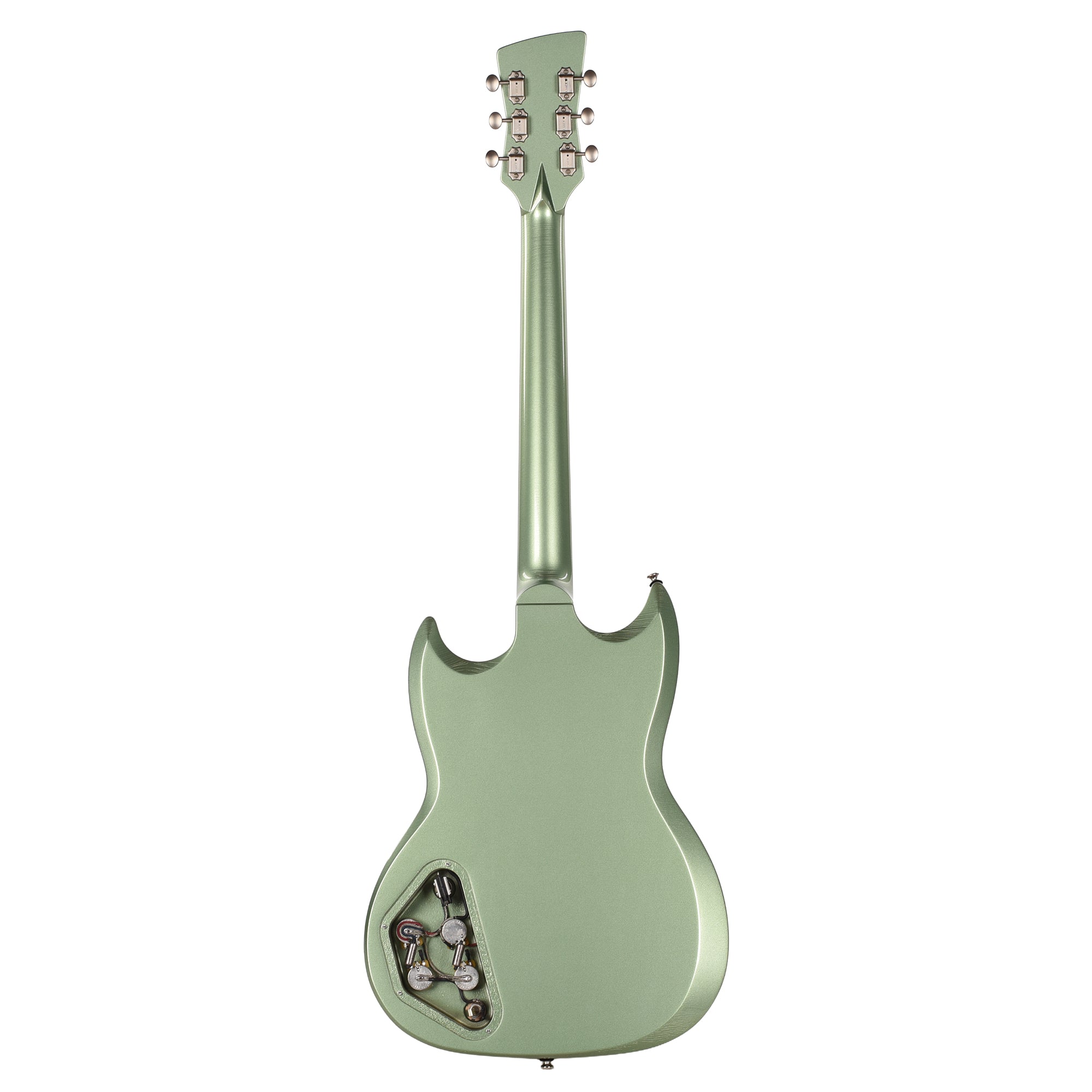 Frank Brothers Radar Deluxe Mahogany/Maple Sage Green w/ V.O. P90s Electric Guitars